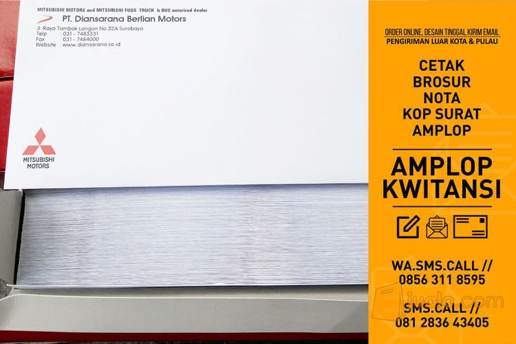 Percetakan Nota Amplop Kwitansi