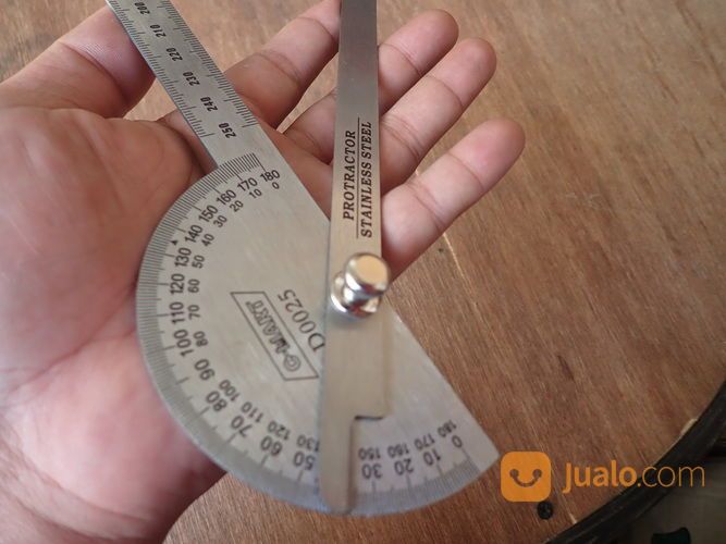 Busur Derajat Combi Penggaris Protactor Alat Ukur Sudut Size Besar