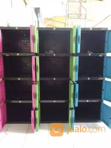 Lemari Plastik Susun 4 Mini Murah