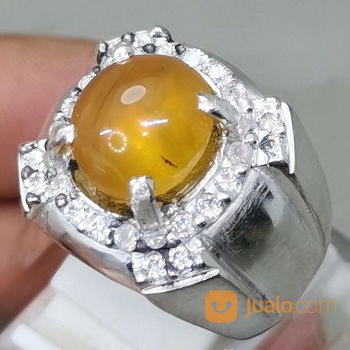 Cincin Batu Opal Cat Eye Mata Kucing Asli