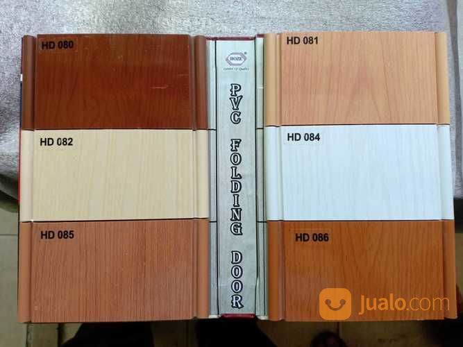 PINTU LIPAT PVC FOLDING DOOR PVC PARTISI LIPAT PVC