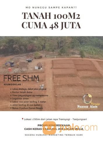NUANSA ALAM TRANSYOGI KAVLING TERMURAH DI TANJUNG SARI BOGOR TIMUR
