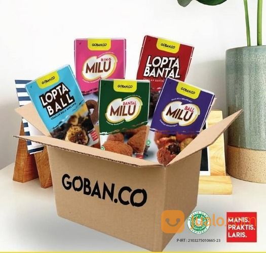 Gobanco - Cemilan Manis Kesayangan - GOBAN MILU - 100gr Toko Kuliner - Toko Online Oleh Oleh Bandung