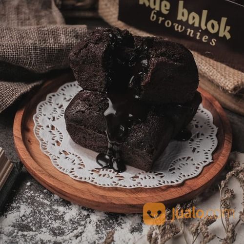 Kue Balok Mahkota Kuebalok Coklat Lumer Toko Kuliner - Toko Online Oleh Oleh Bandung