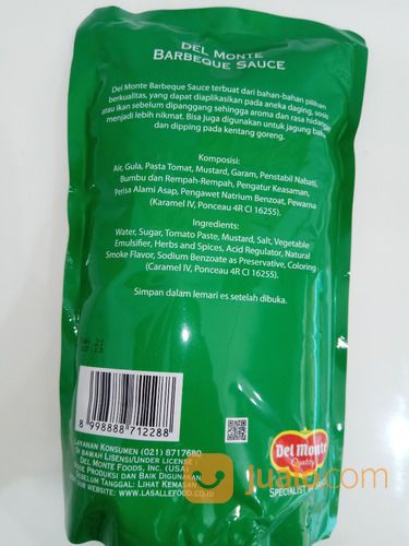 Delmonte Barbeque Sauce 1KG Harga Promo