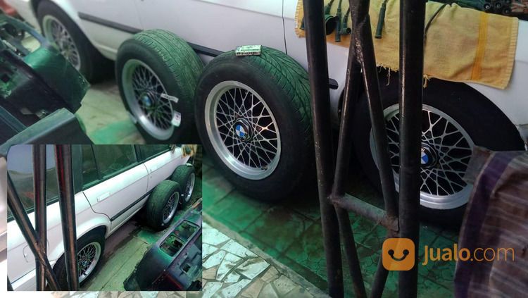 Velg Mobil BMW Ronal ACT BBS LS Original GERMANY Rare Black Diamond Klasik