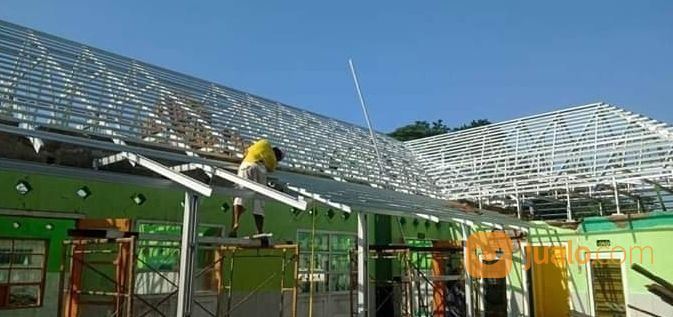 Ready Pasang Rangka Atap Bajaringan Plafon, Plafon PVC Dan Partisi