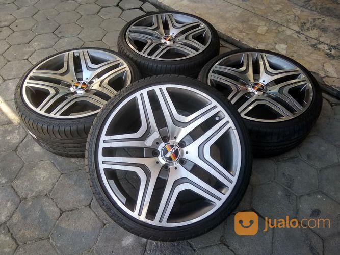 Velg HSR Rostock R19x8,5/9,5 Pcd 5x112/114 + Ban