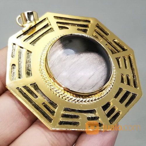 Cincin Batu Akik Galih Kelor Ying Yang Patkwa Antik
