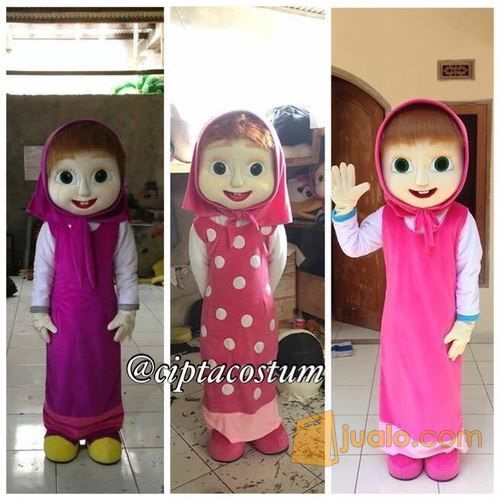 Kostum Badut Ulang Tahun Masha and The Bear