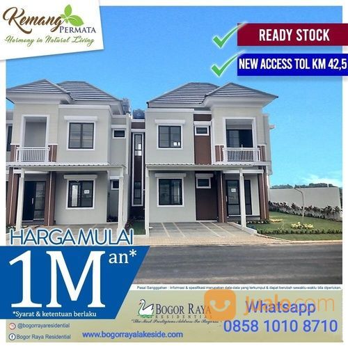 Perumahan Bogor Raya Cluster Kemang Permata Di Tengah Kota Bogor