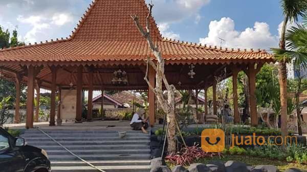 PENDOPO JOGLO KAYU JATI TUMPANGSARI UKIRAN