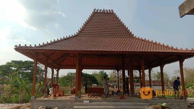 PENDOPO JOGLO KAYU JATI TUMPANGSARI UKIRAN