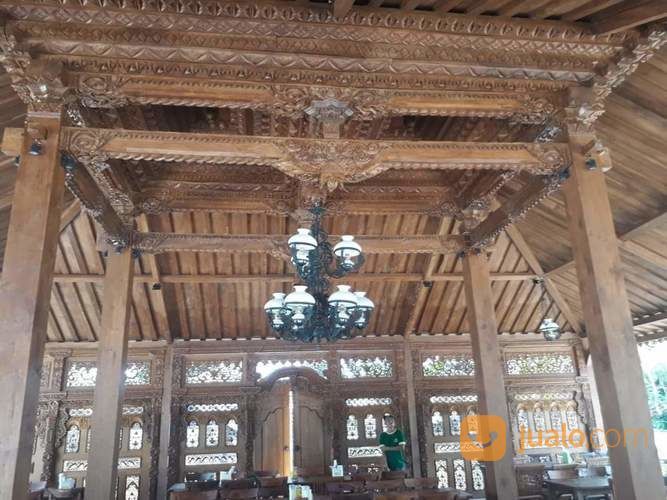 PENDOPO JOGLO KAYU JATI TUMPANGSARI UKIRAN