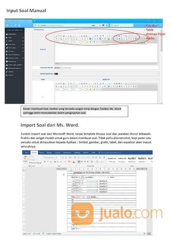 JCOM CBT Online/Offline, Termudah & Terpercaya, UTBK & Tipe Soal AKM Skoring Otomatis READY