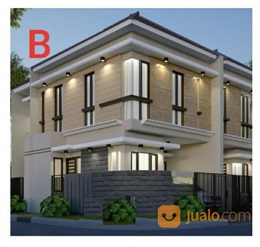 Rumah Hook Baru Gress 2 Lantai Minimalis Modern Wonorungkut Utara