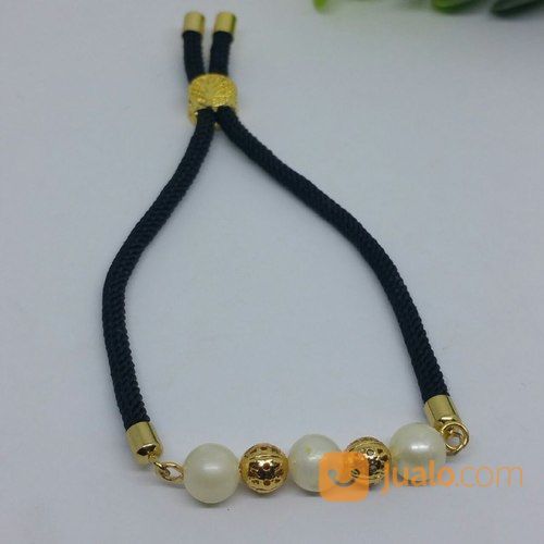 GELANG MUTIARA ASLI AIR TAWAR, GELANG BATU ALAM, GELANG MUTIARA LOMBOK - 1