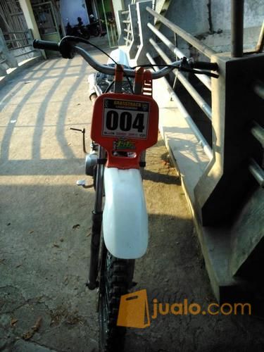 Supra X tahun 2001, Plat N Kab Pasuruan, Modif Motor Trail / Cross