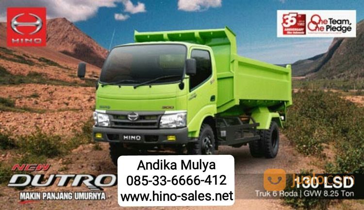TRUK HINO DUMP 4 KUBIK