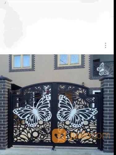 Pintu Pagar Plat Motip