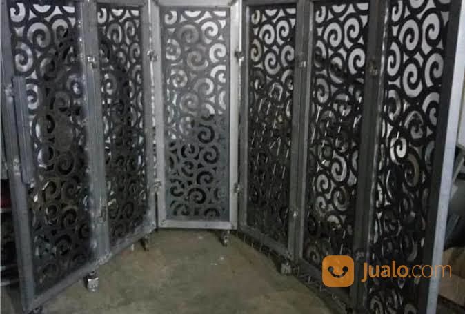 Pintu Pagar Plat Motip