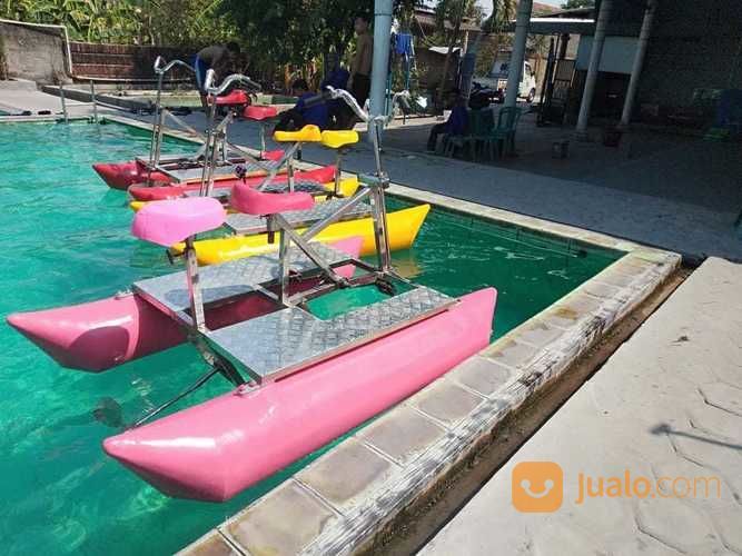 Perahu Sepeda Kayuh Odong Odong Fullset