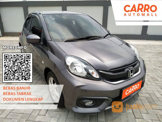 Honda Brio E Satya 1.2 MT 2017 Abu-Abu