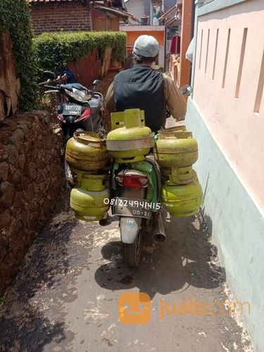 Alat Angkut Keranjang Gas 3kg Dan Galon Buat Di Motor