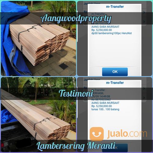 Plafon Kayu Lambersering