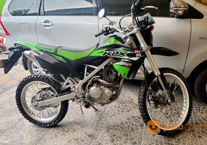 Kawasaki KLX BF 2017 Hijau Istimewa Full Ori Siap Pakai Pajak Baru Isi