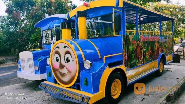 Kereta Mini Wisata Odong Mobil Sepur Kelinci Thomas KOMPLIT 11