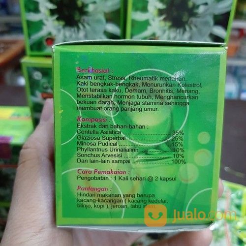 KAPSUL GODONG IJO ASLI 100% ORIGINAL