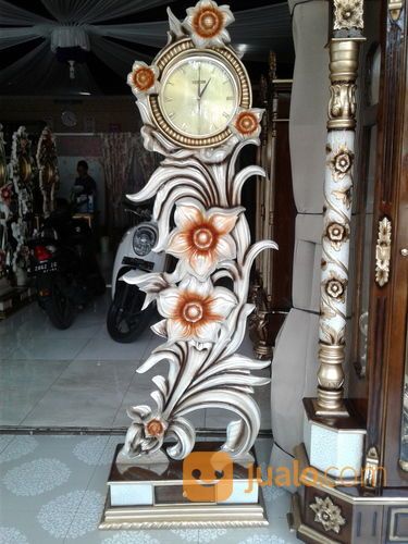 Jam Hias Bunga Teratai Cantik288