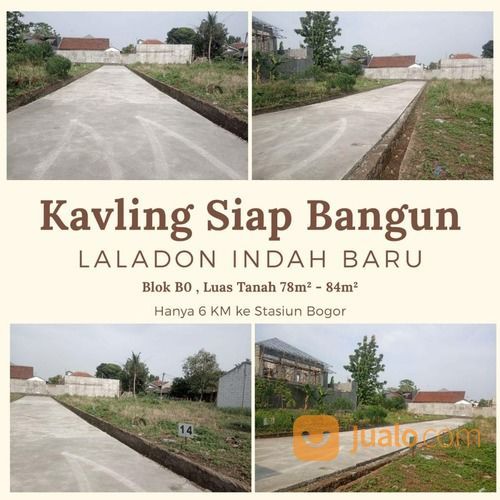 TANAH KAVLING SIAP BANGUN DI CIOMAS BOGOR | LALADON INDAH BARU