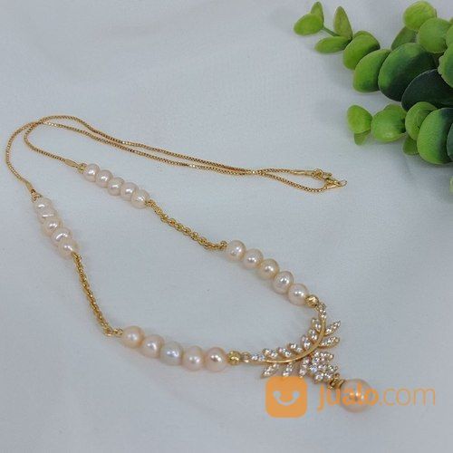 KALUNG MUTIARA AIR TAWAR BERSERTIFIKAT, KALUNG MUTIARA LOMBOK, KALUNG WANITA - 5