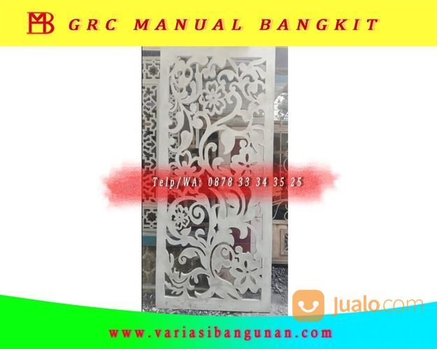 Krawangan GRC Batik Bunga