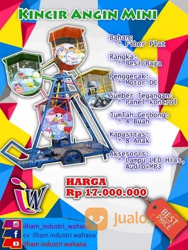 Kincir Mainan Pasar Malam Odong Odong Wahana