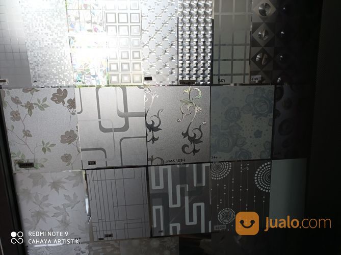 Sandblast Motif Jendela Bogor