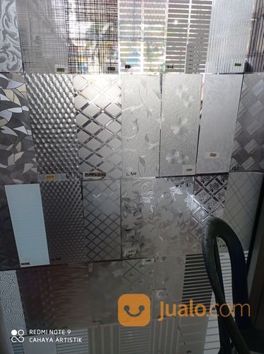 Sandblast Motif Jendela Bogor