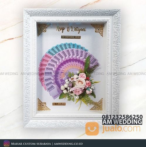 Frame Bingkai Uang Mahar