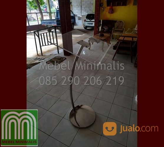 Ready Stock Mimbar Podium Pulpits Minimalis Akrilik Mimbar Acrylic Gereja Stainless Steel Solid