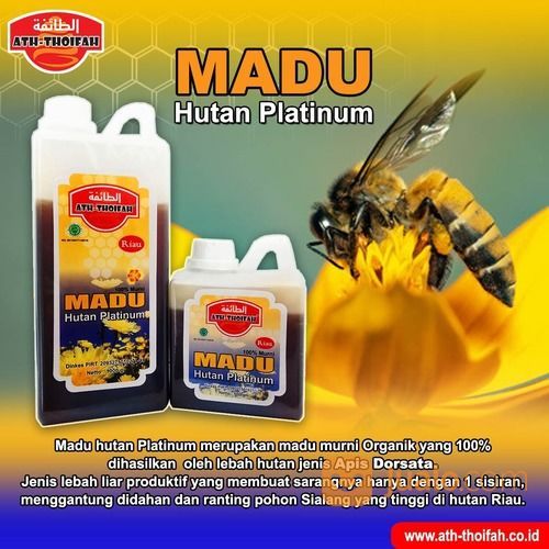 Madu Hutan Platinum Ath-Thoifah Riau Sialang 500 Gr 1/2 KG