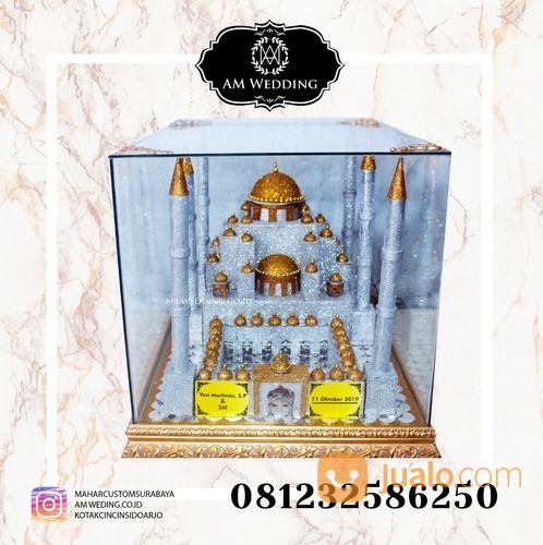 Mahar Masjid Koin 4d Box Kaca