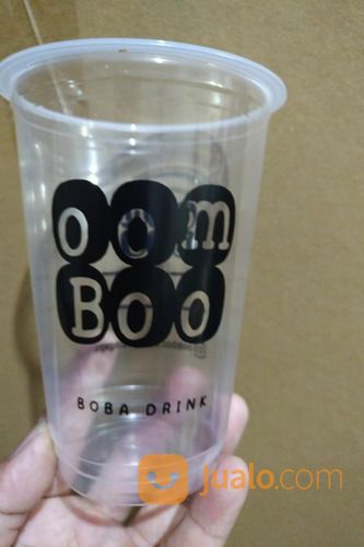 Sablon Gelas Plastik 16oz 9 Gram Datar