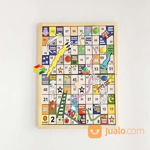 Ular Tangga Islami Mainan Edukasi Anak Muslim