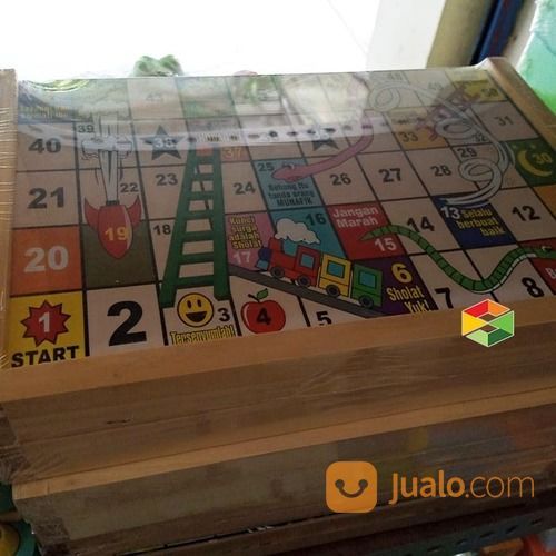 Ular Tangga Islami Mainan Edukasi Anak Muslim