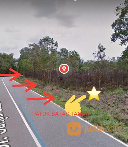 TANAH PEKARANGAN LUAS 3OOOOM2 DI JL.PETIKAN,DESA SUNGAI SAMAK,KEC.BADAU,BELITUNG BARAT