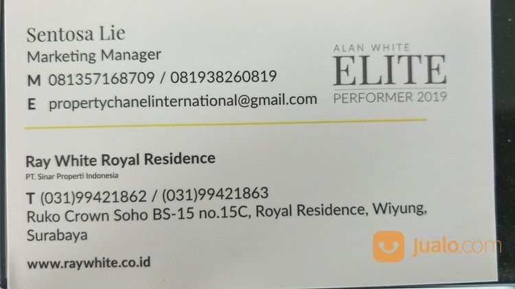 LUAS MURAH Rumah Lembah Harapan Wiyung Surabaya Dual Akses Wisata Bukit Mas