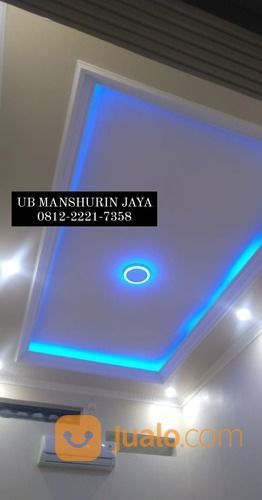 Jasa Pasang Plafon Partisi Lis Gypsum Surabaya