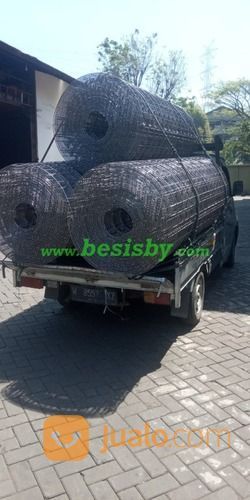 Wiremesh M4 M5 M6 M8 M10 Surabaya Wire Mesh Cor Lantai Jalan Toko Distrubutor Supplier Pabrik